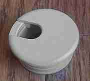 1-3/4 INCH HOLE SIZE GREY NYLON WIRE GROMMET SPSWC51G