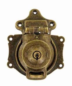 Antique Brass Trunk Lock
