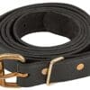 Black Leather Trunk Strap