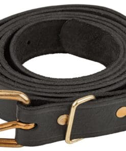 Black Leather Trunk Strap