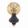 Brass Eastlake Tear Drop Pull