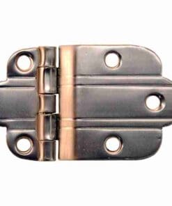 Brushed Nickel Offset Hinge