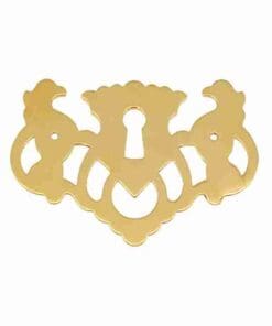 CHIPPENDALE KEYHOLE COVER ESCUTCHEON