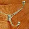 CAST BRASS VICTORIAN COAT HOOK B-0964