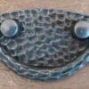 HAMMERED MISSION STYLE PULL PEWTER D550BHERSH