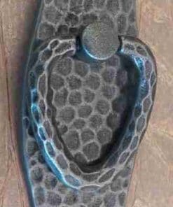 HAMMERED MISSION STYLE PULL PEWTER D551BHERSH