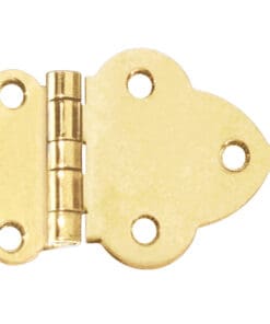 Hoosier Offset Brass Hinge