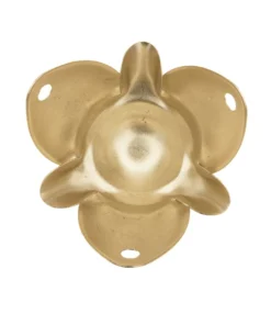 Large Brass Trunk Corner OBL-1160BP Large Brass Trunk Corner 1