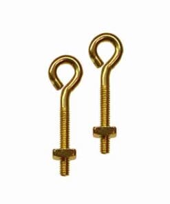 Polished Brass Eyebolts