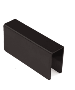 BLACK GLASS HANDLE STRIKE MAGNASTRK-S FOR 3/16 INCH GLASS