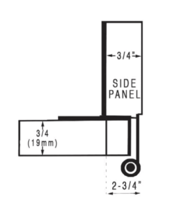FIVE KNUCKLE WRAP AROUND HINGE HJC-3264S