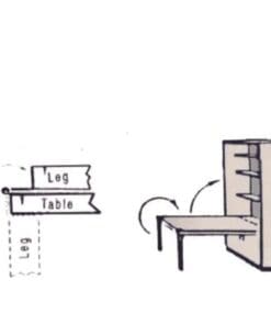 Swing Leg Hinge H-11527K Swing Leg Hinge H-11527K