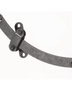 CURVED DROP FRONT DESK LID STAY, PAIR IN BRONZE FINISH S-2875L