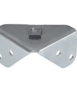 HEAVY DUTY APPLIANCE CASTER CORNER BRACKET FOR 5/16 X 8 THREADED CASTER SNIBTKT516