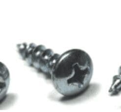 HRSH-8085-8X58ZINC ZINC PAN HEAD SCREWS. 50 COUNT