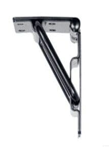 Black Antique Trunk Stop Hinge RH-1858BK