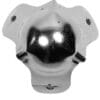 NICKEL PLATED STEEL TRUNK CORNER RH-1027NP