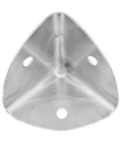 NICKEL PLATED STEEL TRUNK CORNER OBF-8NP