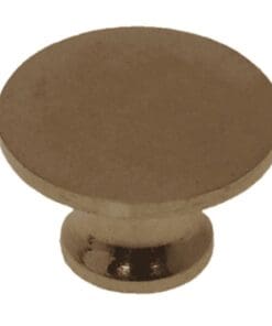 KNOB FOR STACKED BOOKCASE BRASS 3/4 INCH DIAMETER BM-1224+AB