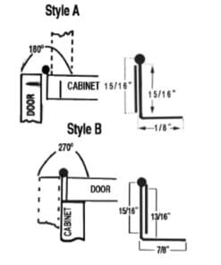 NICKEL PLATED STEEL LOOSE PIN MULTI PURPOSE HINGE H-98N