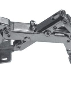 NICKEL CONCEALED NON BORE HINGE HC-2000/170N HEAVY DUTY SPRING LOADED