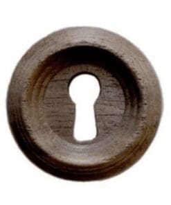 Walnut Beehive Keyhole Cover