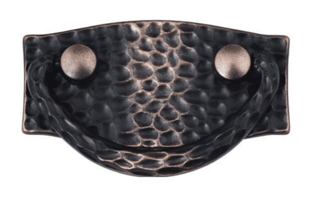 Hammered Mission Drawer Pull D550HERSH Hammered mission drawer pull