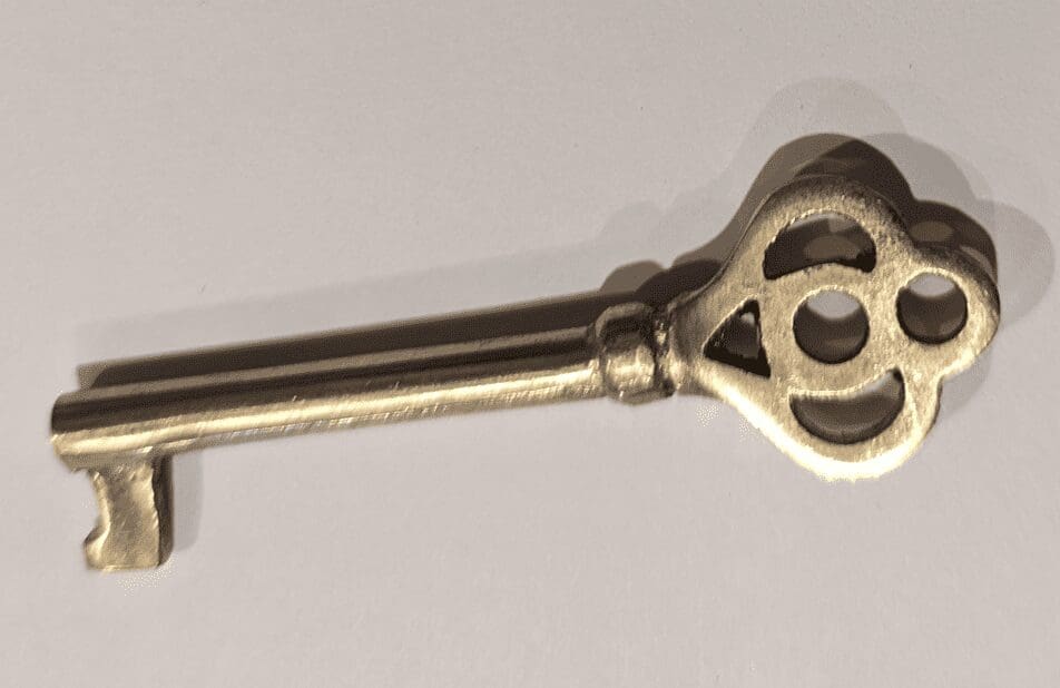 Skeleton Furniture Key B-1910 Skeleton Furniture Key