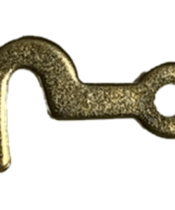 Small Brass Flat Hook