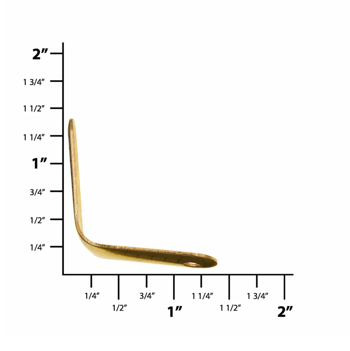 Small Brass Trunk Clamp OBD-3BP Small Brass Trunk Clamp 2