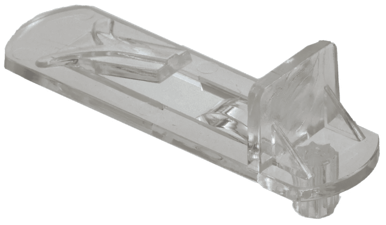 Snapclip Shelf Support P-888CLEAR Snapclip Shelf Support