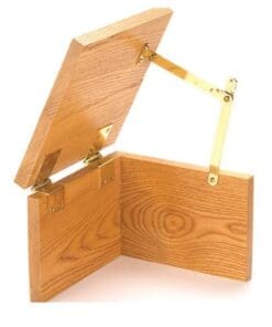 Solid Brass Lid Supports 2