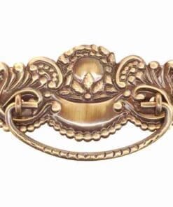 Stamped Victorian Drawer Pull