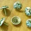 CIRCLE STAR TACK IN ANTIQUE BRASS LE-EN506L