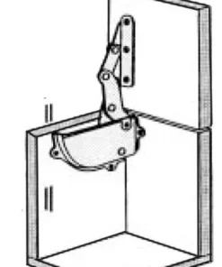 TRUNK LID SUPPORT SCISSOR HINGE 2
