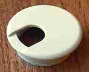 1-15/16 HOLE SIZE ALMOND NYLON WIRE GROMMET SPSWC60E
