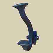 WINDOVER ANTIQUE FINISHED MISSION STYLE ARTS AND CRAFTS COAT HOOK P-2155-WOAHERSH