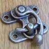 ANTIQUE NICKEL FINISHED PURSE LATCH OBP-2127ANTN