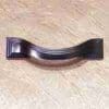 Deco Drawer Pull Art Deco in Bronze Finish P-3100-OBHHERSH