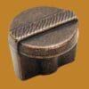 RUSTIC BRONZE MISSION ARTS AND CRAFTS DRAWER PULL 4427RBZ-HERSH