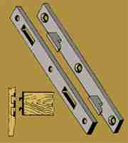 BED RAIL FASTENER HOOK SET K-74/6U 4 MALE 4 FEMALE