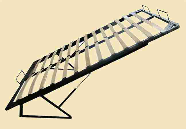 X8003 TWIN SIZE END OPENING UNDER THE BED STORAGE HARDWARE LIFT MECHANISM WITH WOOD SLATS, 88.19 LB CAPACITY X8003 TWIN SIZE END OPENING UNDER THE BED STORAGE HARDWARE LIFT MECHANISM WITH WOOD SLATS, 88.19 LB CAPACITY