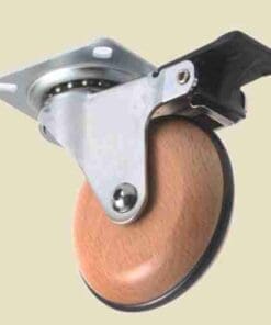 BEECHWOOD CASTER LARGE WITH BRAKE CWV75BRAKE