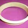 NYLON TRASH TRIM RING GROMMET ALMOND BEIGE PLASTIC HC-6144-029 NYLON TRASH TRIM RING GROMMET ALMOND BEIGE PLASTIC HC-6144-029