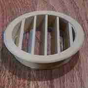 ROUND VENT GROMMET INSERT VENTILATION GRILL HC-6435-029 2-1/2 INCH ALMOND BEIGE NYLON