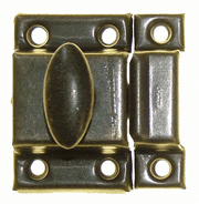 Antique Brass Plated Cabinet Cupboard Turn Latch BM-1617AB