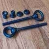 CHEVAL SWIVEL MIRROR MOUNT SCREW BOLT FASTENER SET BLACK POWDER COAT M6-BLHRSH
