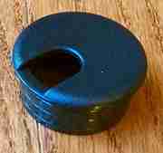 1-17/32 INCH HOLE SIZE BLACK NYLON WIRE GROMMET SPSWC445S