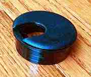 1-3/4 HOLE SIZE BLACK NYLON WIRE GROMMET SPSWC51S
