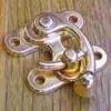 BRASS FINISHED PURSE LATCH OBP-2127GOLD